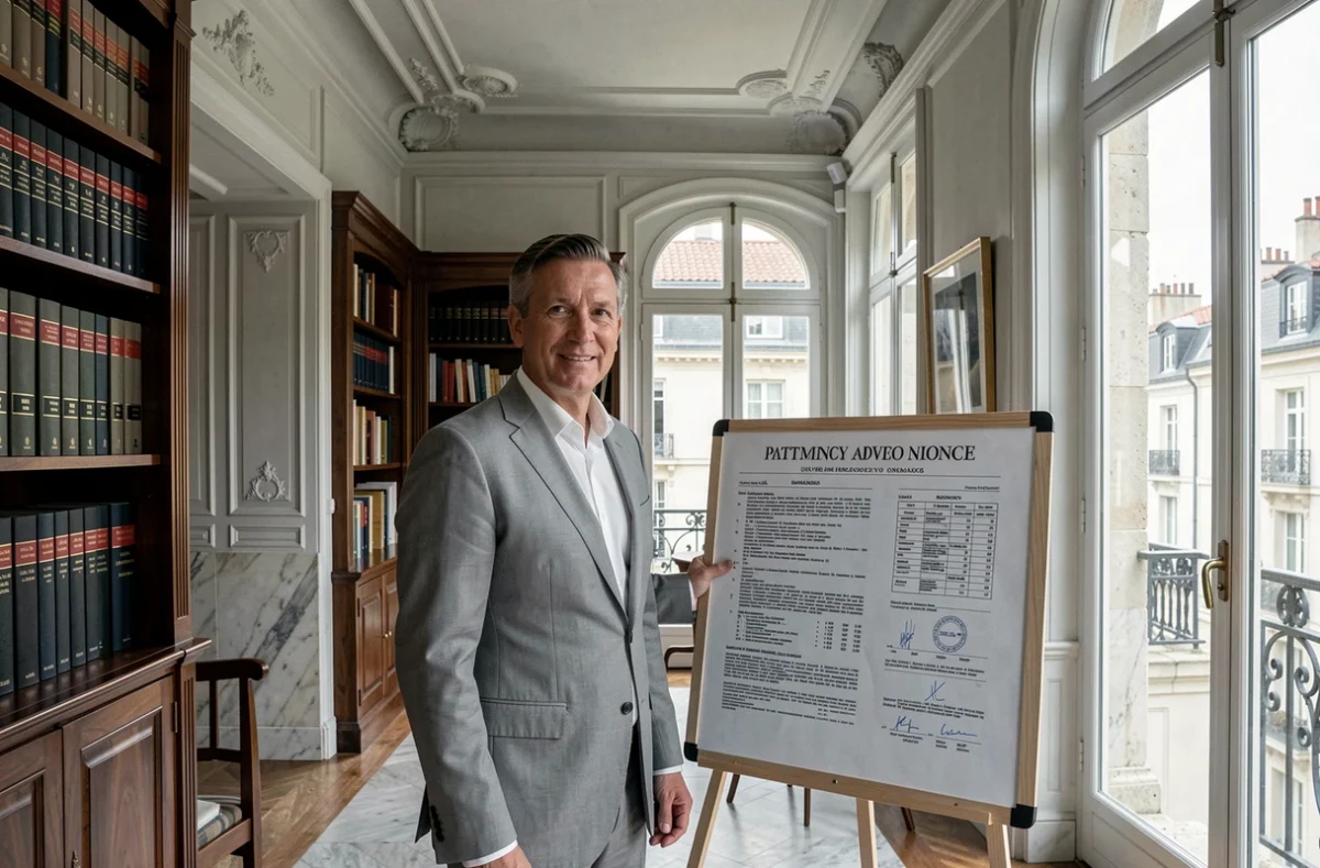 Conseiller en patrimoine IGIP Gestion Privée dans un bureau classique à Aix-en-Provence